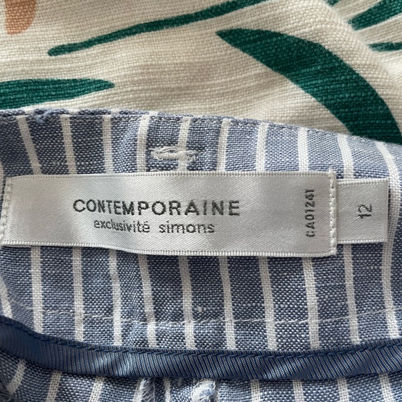 Size 12 linen pants from Simons - Picture 3 of 3